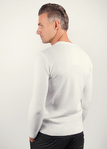 Белый демисезонный пуловер пуловер Time of Style