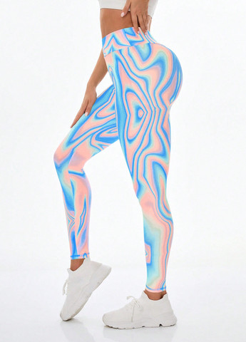 Комбинированные демисезонные леггинсы SHEIN