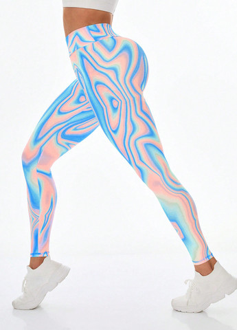 Комбинированные демисезонные леггинсы SHEIN