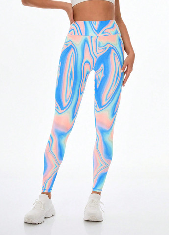 Комбинированные демисезонные леггинсы SHEIN