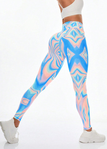 Комбинированные демисезонные леггинсы SHEIN