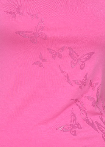 Розовая летняя футболка Diadora