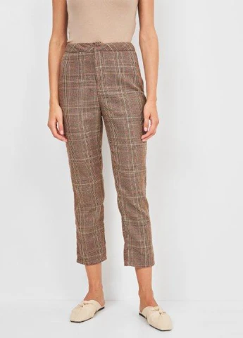 Кюлоти демісезон,коричневий в клітку, Missguided (251696880)