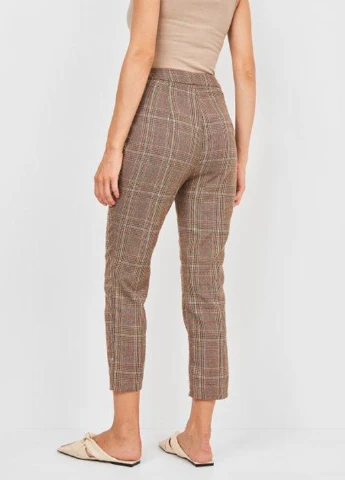 Кюлоти демісезон,коричневий в клітку, Missguided (251696880)