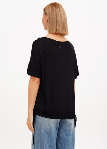 Чорна блуза Sassofono