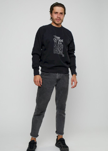 Черный свитшот мужской YAPPI (198688838)