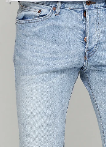 Светло-синие демисезонные джинсы H&M