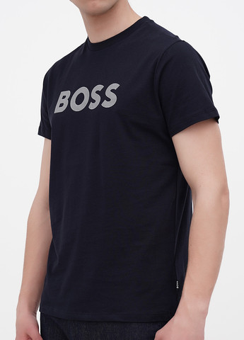 Темно-синя футболка Hugo Boss