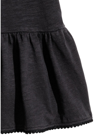 Тёмно-серое платье H&M (325885801)