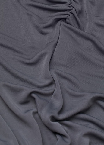 Сіро-синя кежуал сукня H&M однотонна