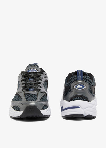 Серо-синие демисезонные кроссовки Lacoste STORM 96 2K