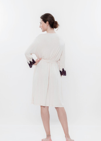 Халат жіночий S айворі 03144 Effetto (254845276)