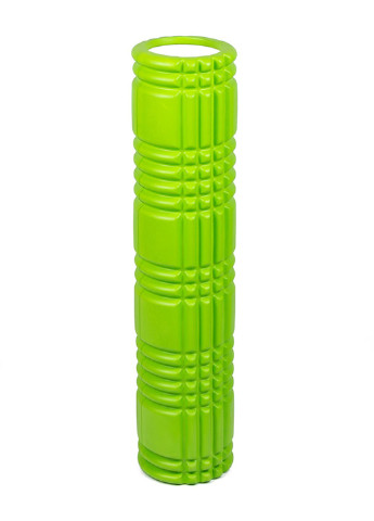 Массажный ролик Grid Roller v3.0 60 см салатовый (роллер, валик, цилиндр для йоги, пилатеса и массажа) EasyFit (237657428)