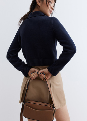 Темно-синий демисезонный кардиган H&M