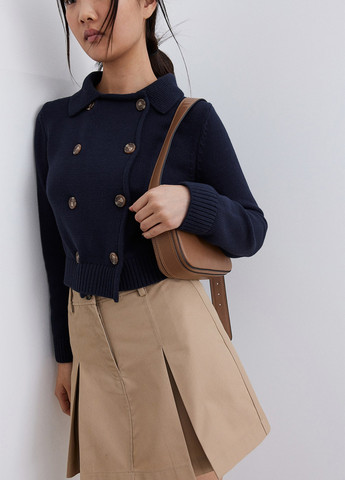 Темно-синий демисезонный кардиган H&M