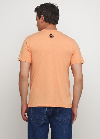 Светло-оранжевая летняя футболка Repair the world