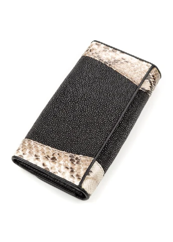 Жіночий шкіряний гаманець 19х10 см Stingray Leather (252132121)