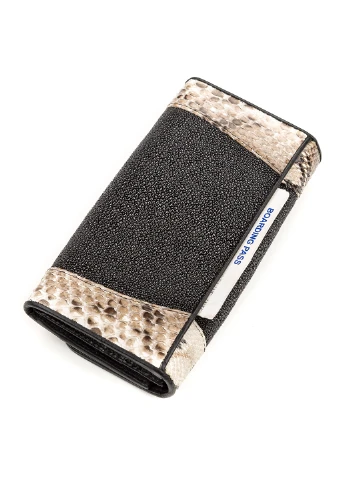 Жіночий шкіряний гаманець 19х10 см Stingray Leather (252132121)
