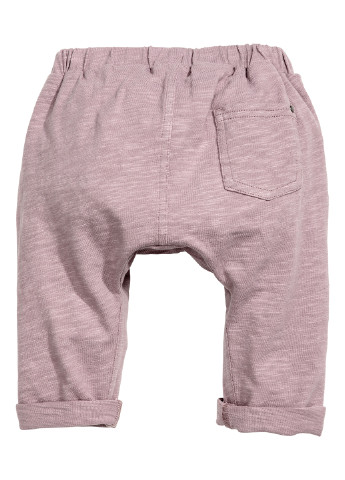 Сиреневые домашние демисезонные брюки H&M