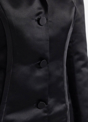 Черное кэжуал платье платье-жакет Asos однотонное