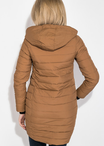 Светло-коричневая зимняя куртка Time of Style