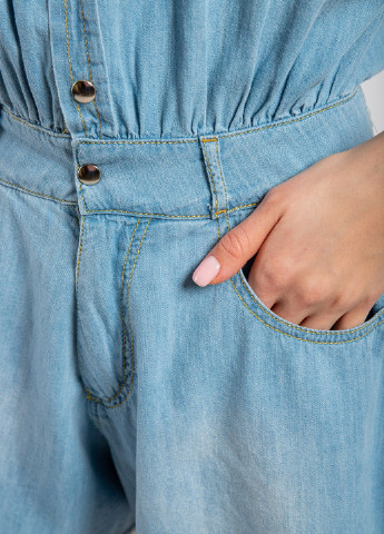 Комбинезон J.B4 (Just Before) голубой кэжуал