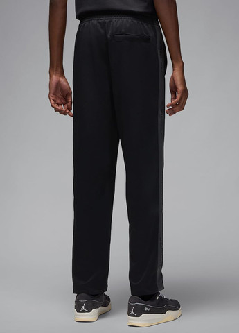 Черные спортивные демисезонные прямые брюки Jordan