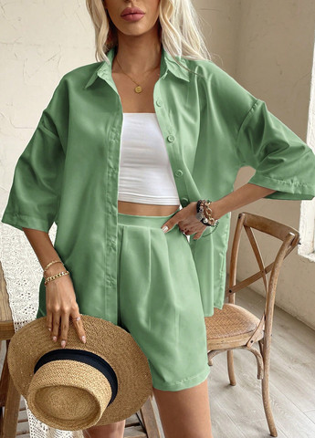 Костюм (сорочка, шорти) SHEIN (340649168)