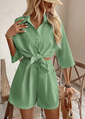 Костюм (сорочка, шорти) SHEIN (340649168)