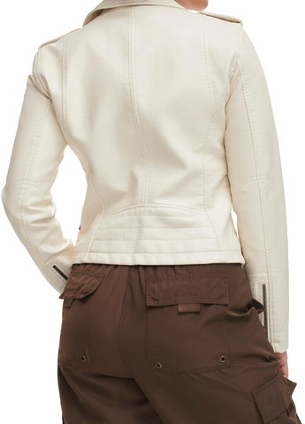 Молочная демисезонная куртка косуха Levi's