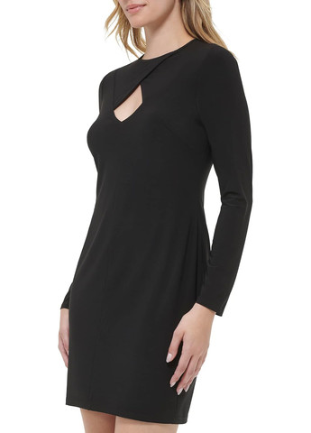 Чорна кежуал сукня силуетна Tommy Hilfiger однотонна