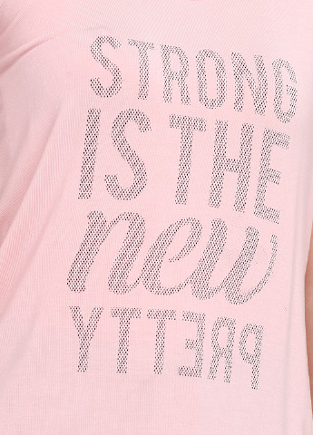 Розовая летняя футболка Crivit