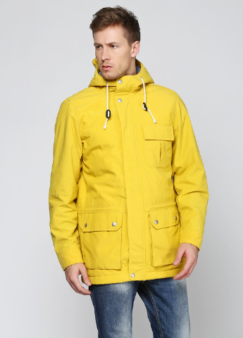 Желтая демисезонная куртка Gap