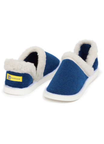 Синие комнатные тапочки caramela синие Oldcom