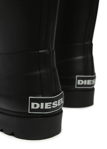 Черные резиновые сапоги Diesel