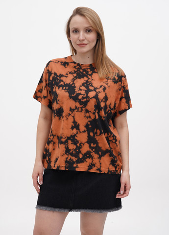 Оранжевая кэжуал футболка Afends
