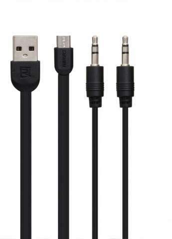 Портативна колонка RB-M33 10Вт USB, AUX, FM, Bluetooth чорна (ЦУ-00024662) XPRO (254257000)