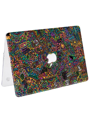 Чехол пластиковый для Apple MacBook Pro 15 A1707 / A1990 Абстракция Психоделик (Abstraction Psychedelic) (9649-2708) MobiPrint (219124629)