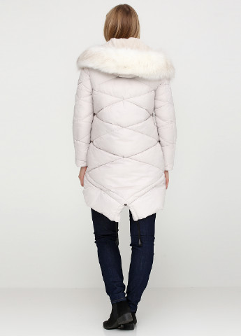 Біла зимня куртка Z Design