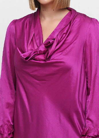 Фуксиновая демисезонная блуза Ashley Brooke