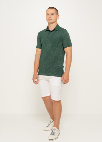 Зеленая футболка-поло 633 xxl зеленый (2000904350650) для мужчин Vaganza однотонная