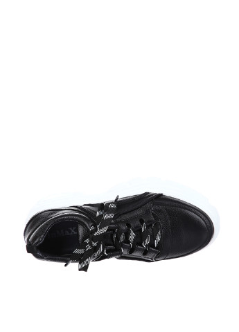Черно-белые демисезонные кроссовки In Max