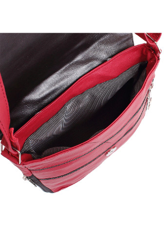 Женская кожаная сумка-почтальонка 20х22х2,5 см TuNoNa (195538834)