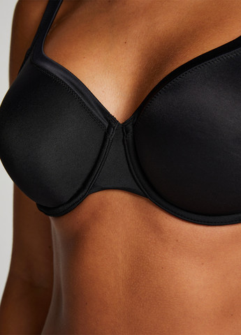 Чёрный бюстгальтер Hunkemoller с косточками полиамид