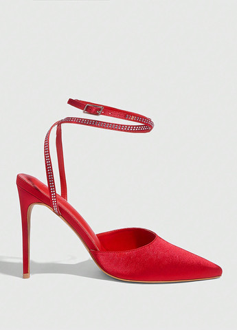 SHEIN Туфлі туфлі-човники червоний з текстиль, китай — демісезон (367802506)