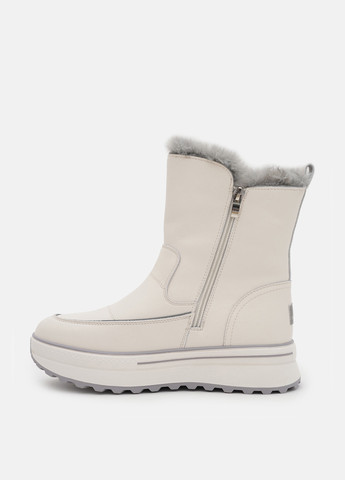 Зимние ботинки Lola Andy с аппликацией, с мехом, с белой подошвой, волнистая подошва