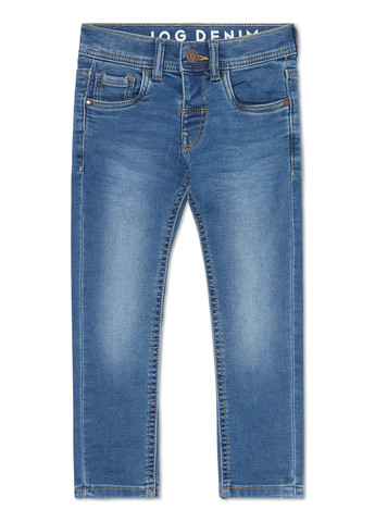 Светло-синие демисезонные зауженные джинсы C&A