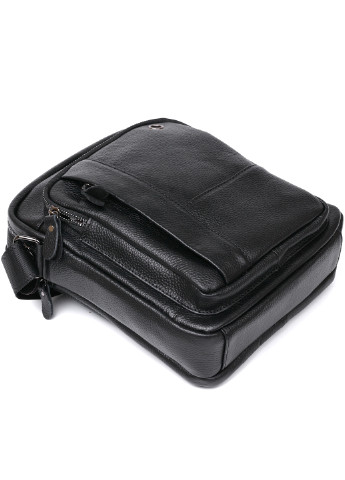 Чоловіча шкіряна дорожня сумка 21х27х9 см Vintage (253490740)