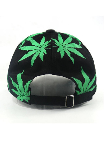 Кепка бейсболка Конопля 2 унісекс Чорний NoName Бейсболка (250211160)