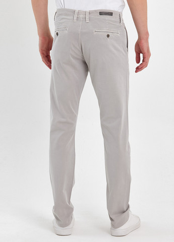 Светло-серые кэжуал демисезонные чиносы брюки Trend Collection